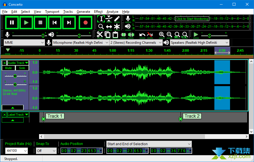 audacity record computer audio free download