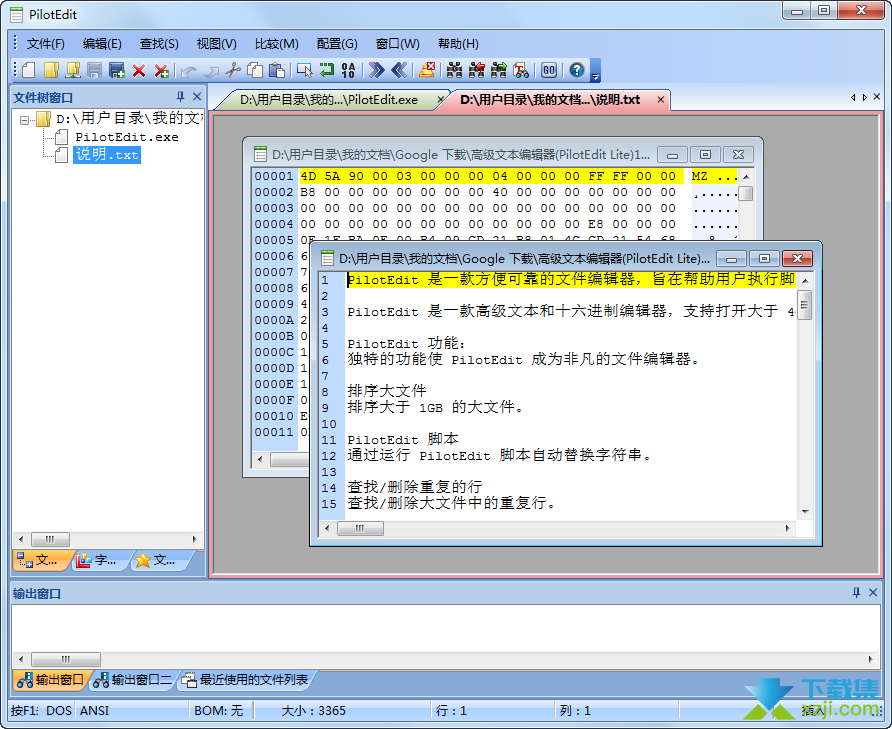 PilotEdit精简版：无需注册高效的文件编辑利器