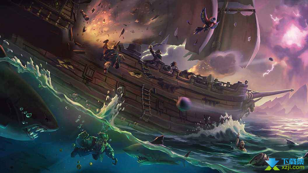 《盗贼之海》游戏中船只沉没了怎么抢救