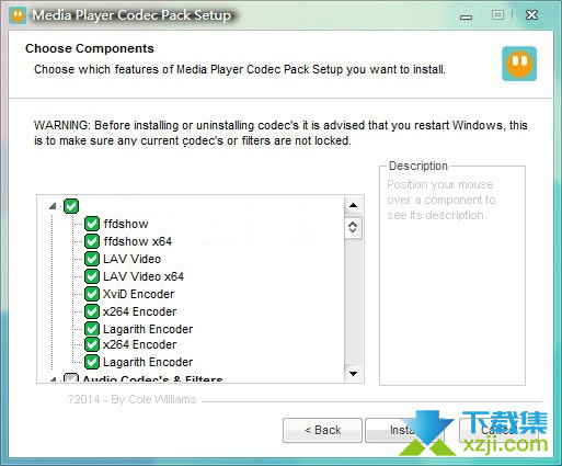 Media Player Codec Pack Plus界面