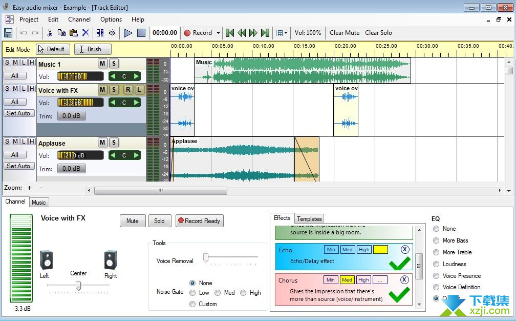 Easy Audio Mixer界面