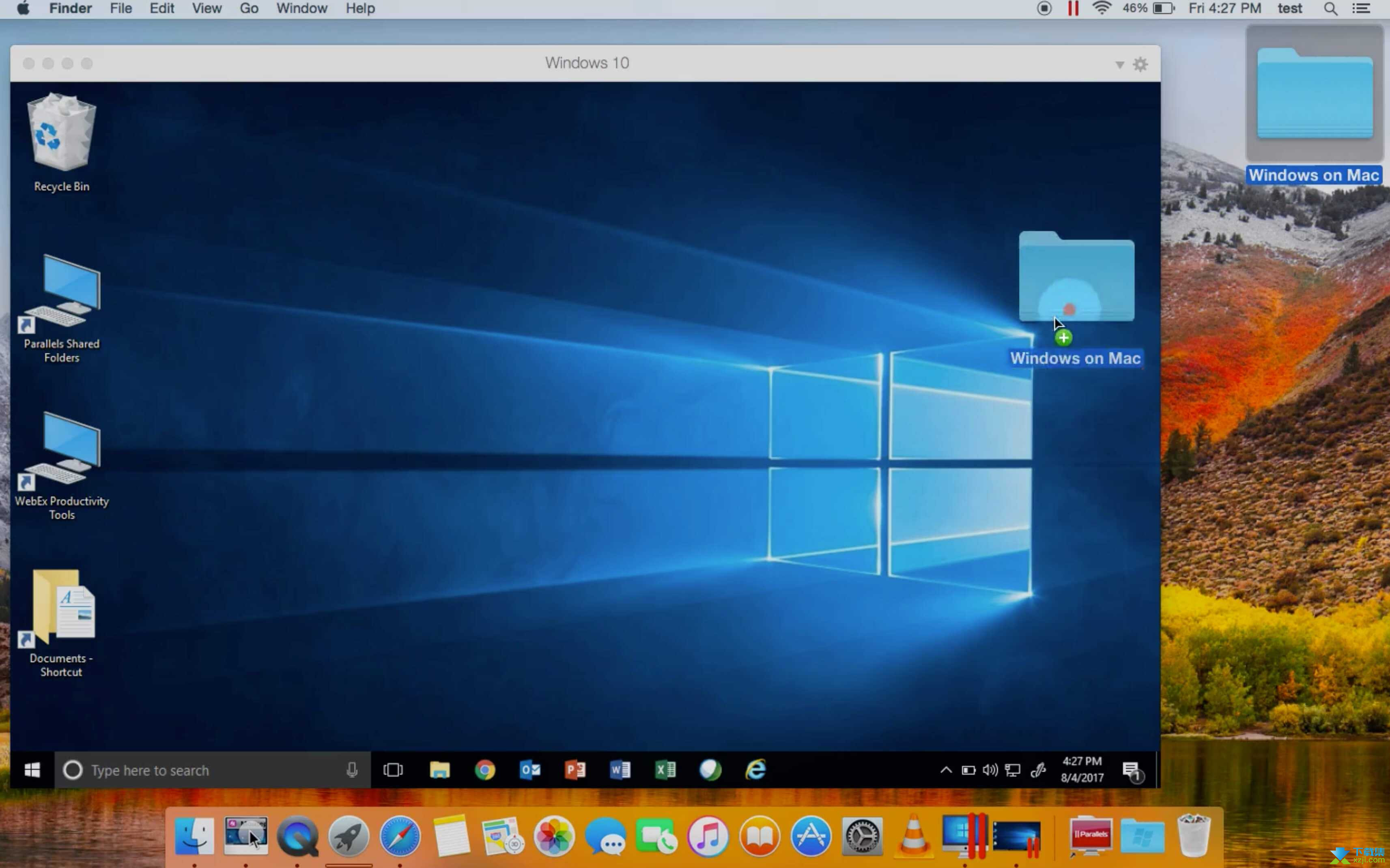 Parallels Desktop界面1