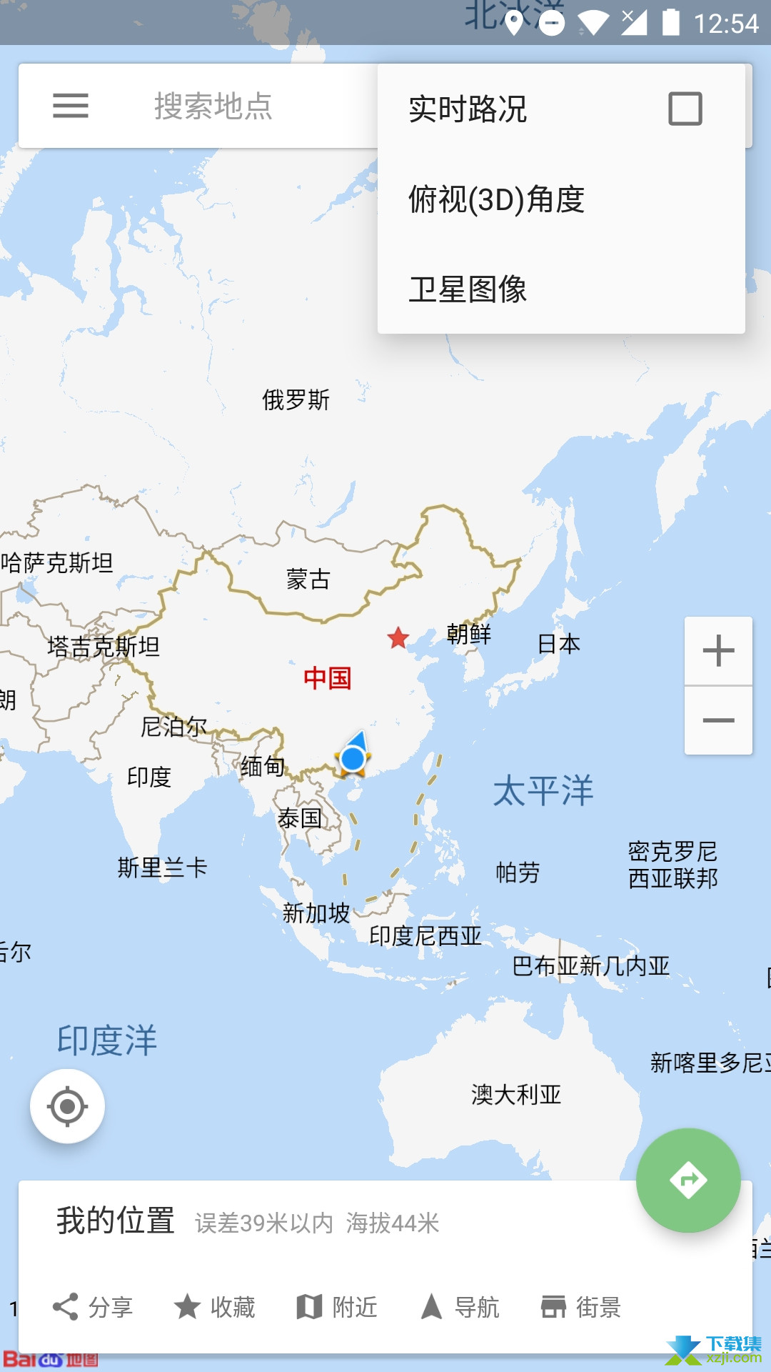 Bmap白马地图界面