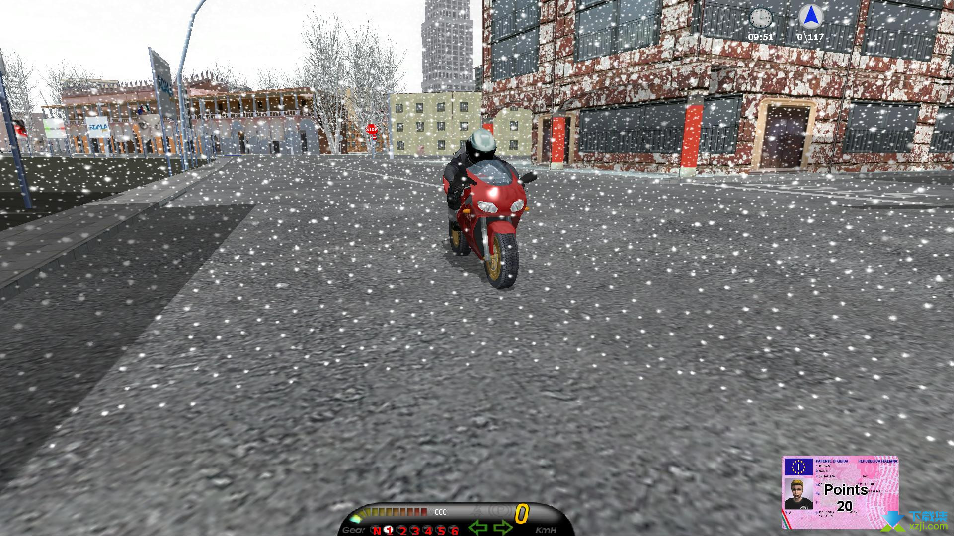 安全驾驶模拟摩托界面4