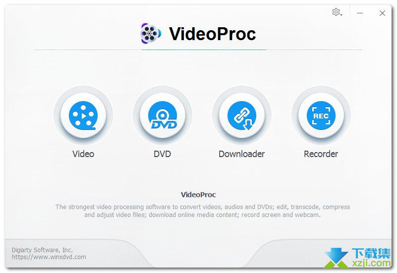 VideoProc界面