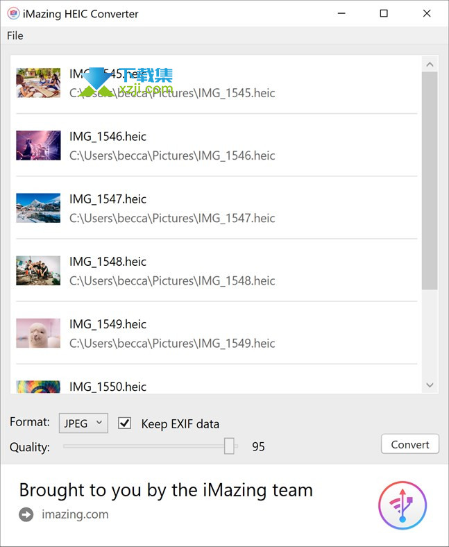 iMazing HEIC Converter界面