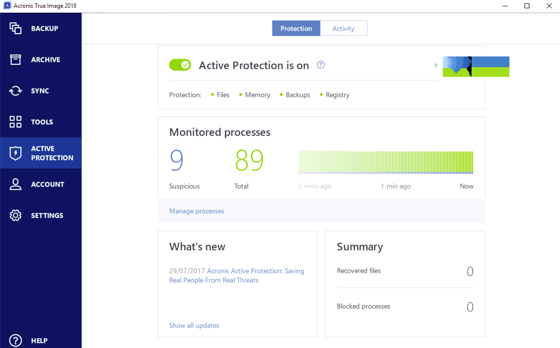 Acronis True Image界面1