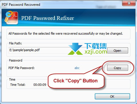 iSumsoft PDF Password Refixer界面5