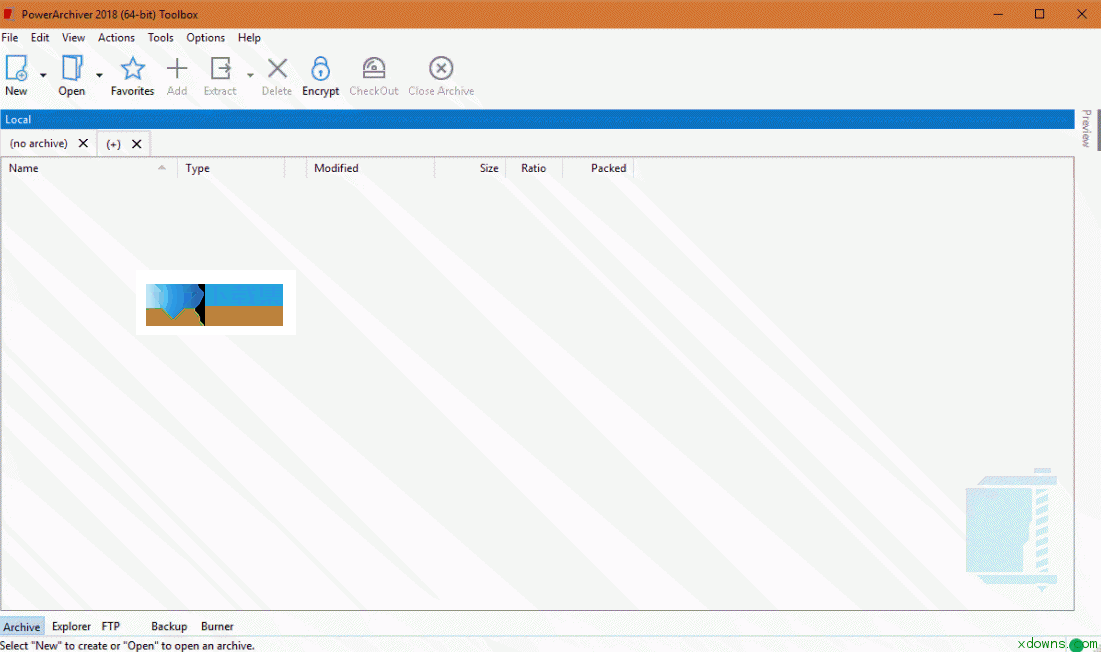 PowerArchiver界面1