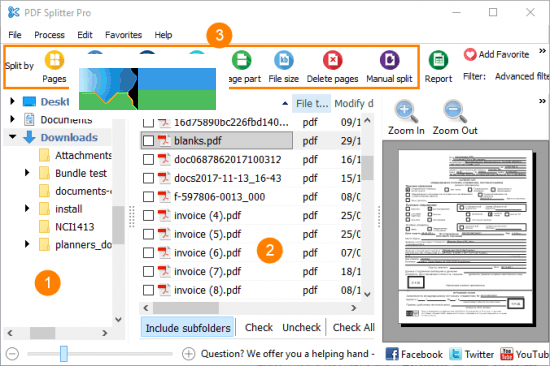 Coolutils PDF Splitter Pro界面