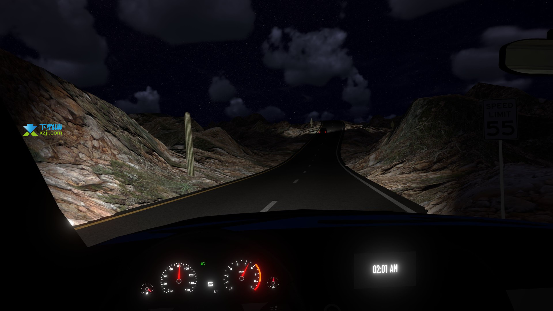 夜视无限驾驶界面