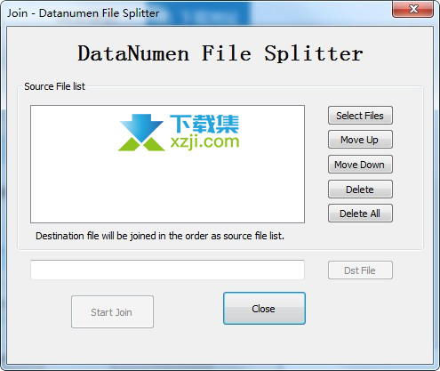 DataNumen File Splitter界面1