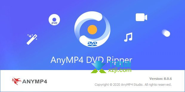 AnyMP4 DVD Ripper界面