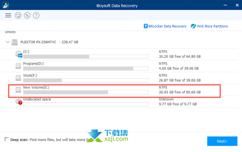 iBoysoft Data Recovery界面