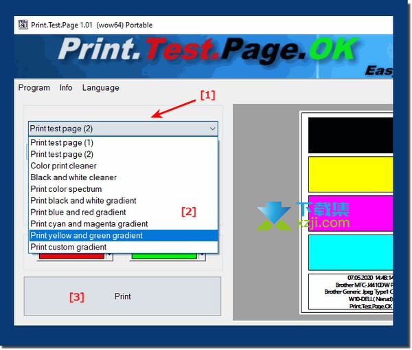 Print.Test.Page.OK(测试页打印工具)v1.83免费版截图（2）