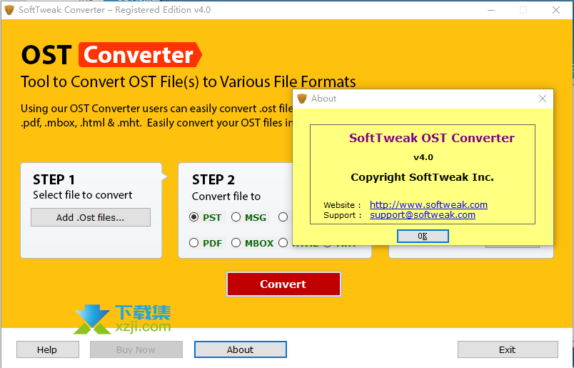 SoftTweak OST Converter界面