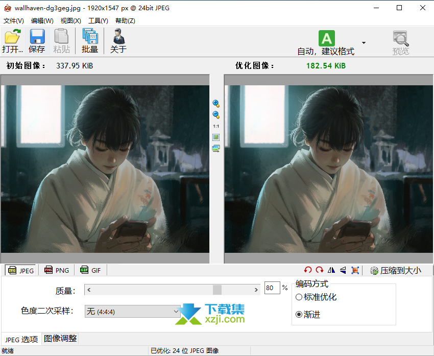 Radical Image Optimization Tool界面