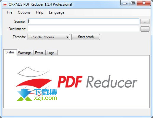 ORPALIS PDF Reducer界面