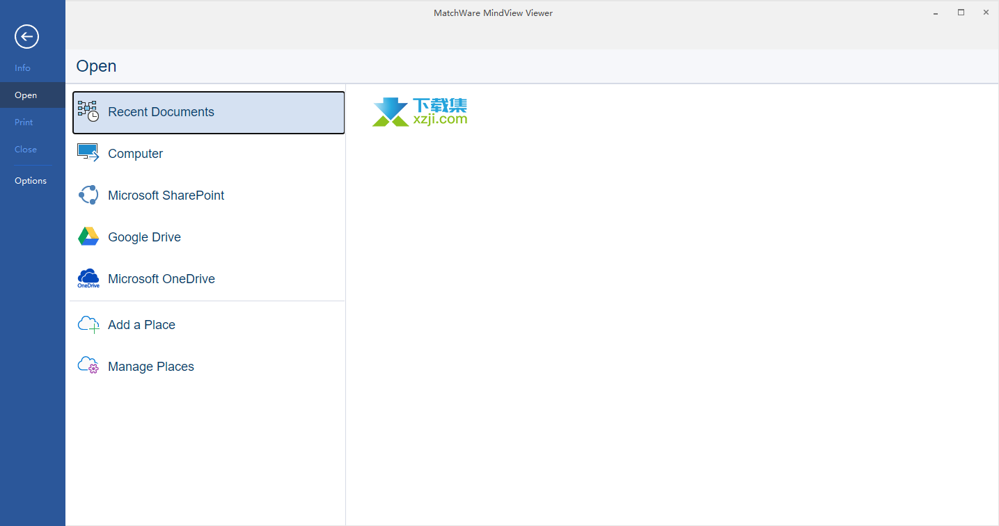 MatchWare MindView界面