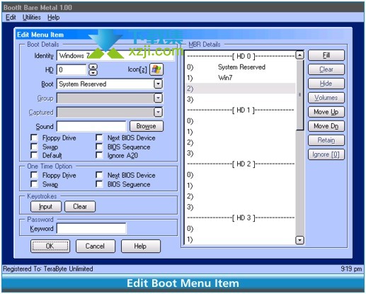 BootIt Bare Metal界面1