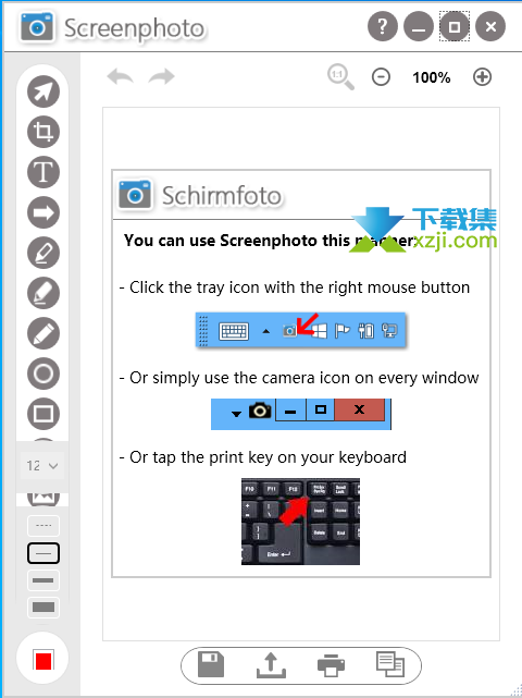 Abelssoft Screenphoto界面