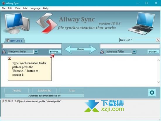 Allway Sync界面