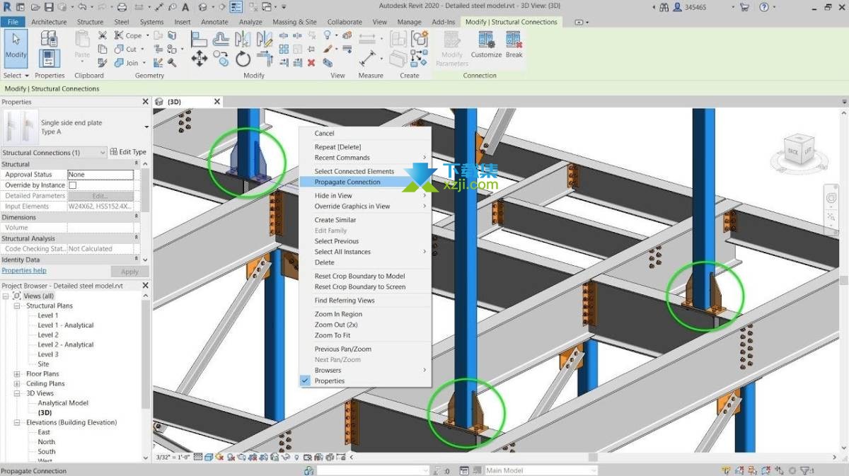 Autodesk Revit界面1