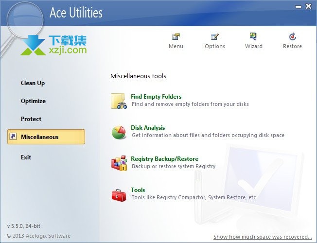 Ace Utilities界面