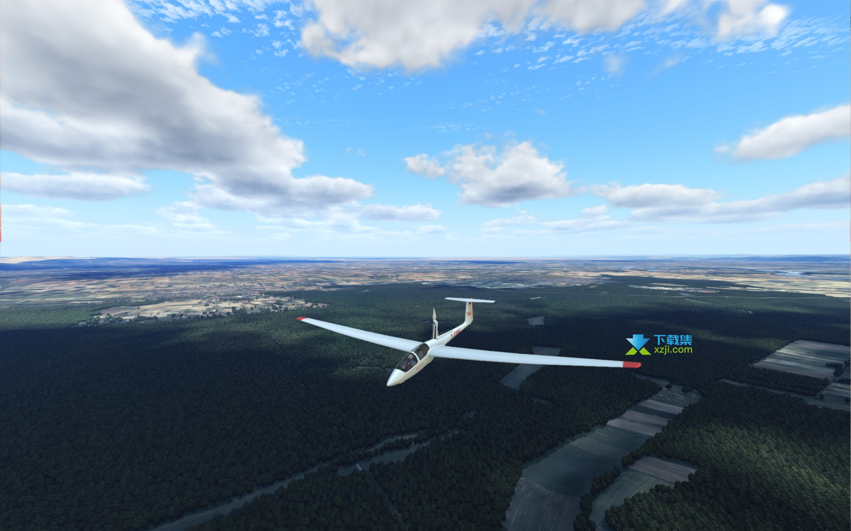 飞机世界滑翔机模拟器界面