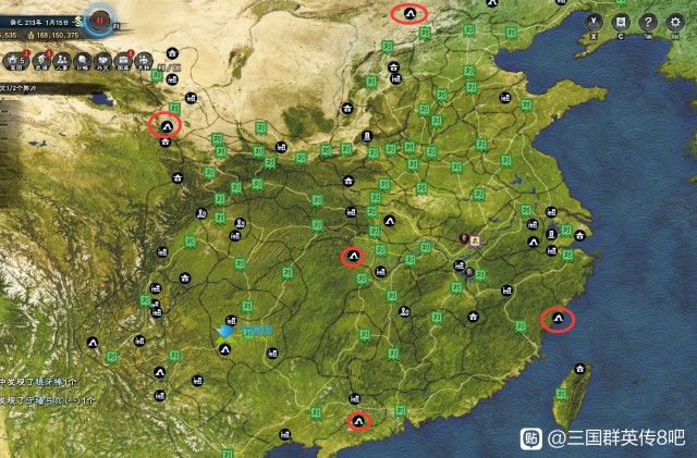 《三国群英传8》游戏中神兽位置分布在哪