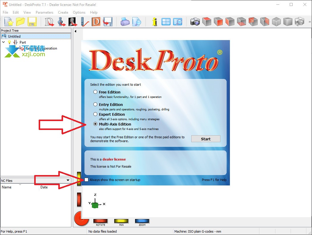 DeskProto界面