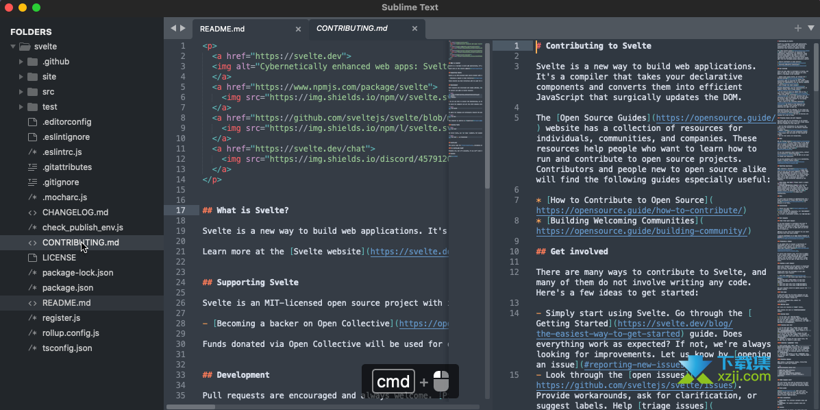 Sublime Text(代码编辑器Mac版)v4.0.4150免费版截图（1）