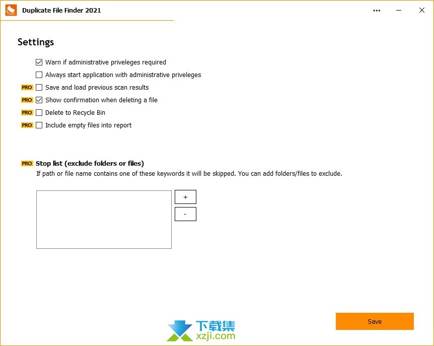 Duplicate File Finder Pro界面2