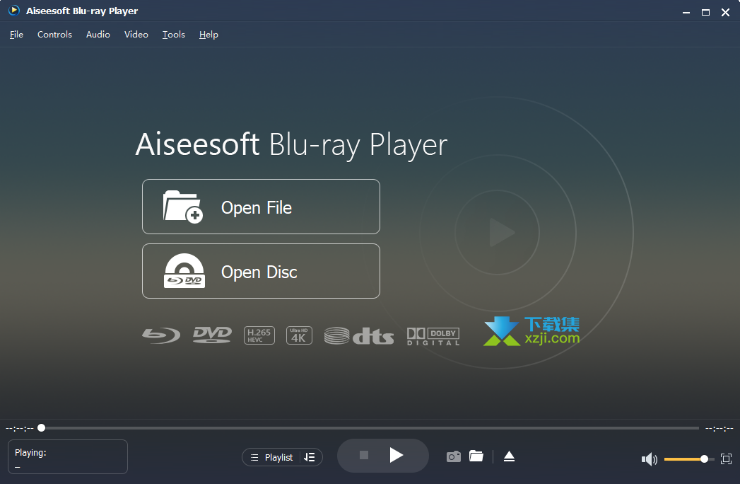 Aiseesoft Blu-ray Player界面