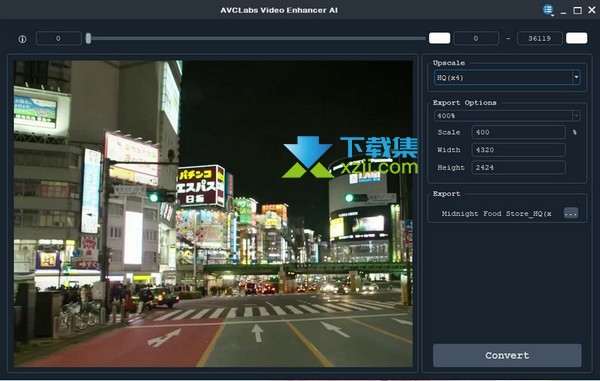 AVCLabs Video Enhancer AI界面1