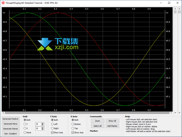 TGraphDisplay3D界面