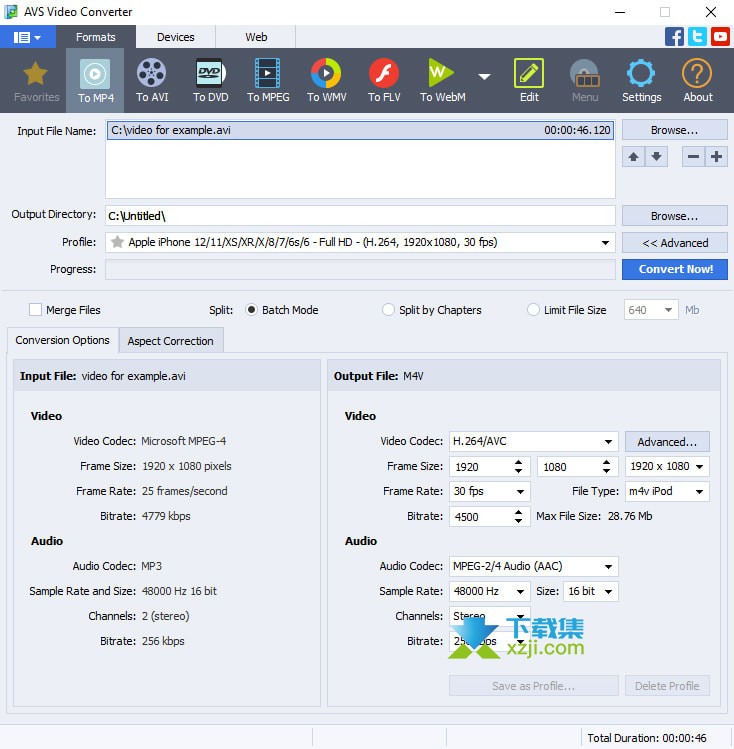 AVS Video Converter界面