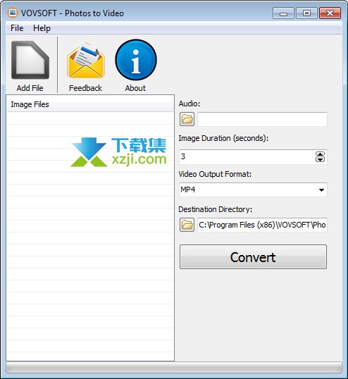 VovSoft Photos to Video界面