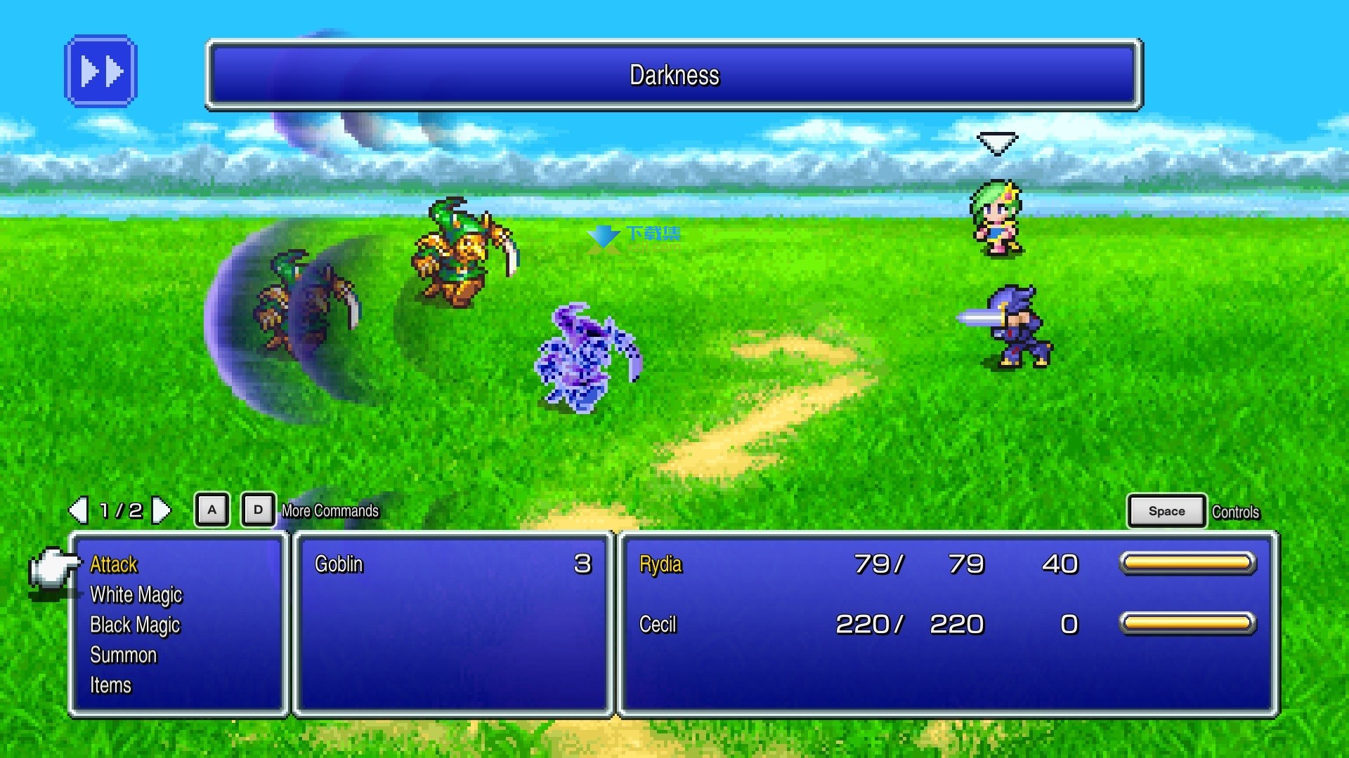 最终幻想4像素复刻版游戏界面1