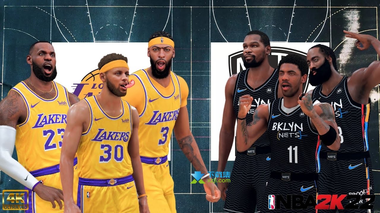 NBA2K22游戏界面