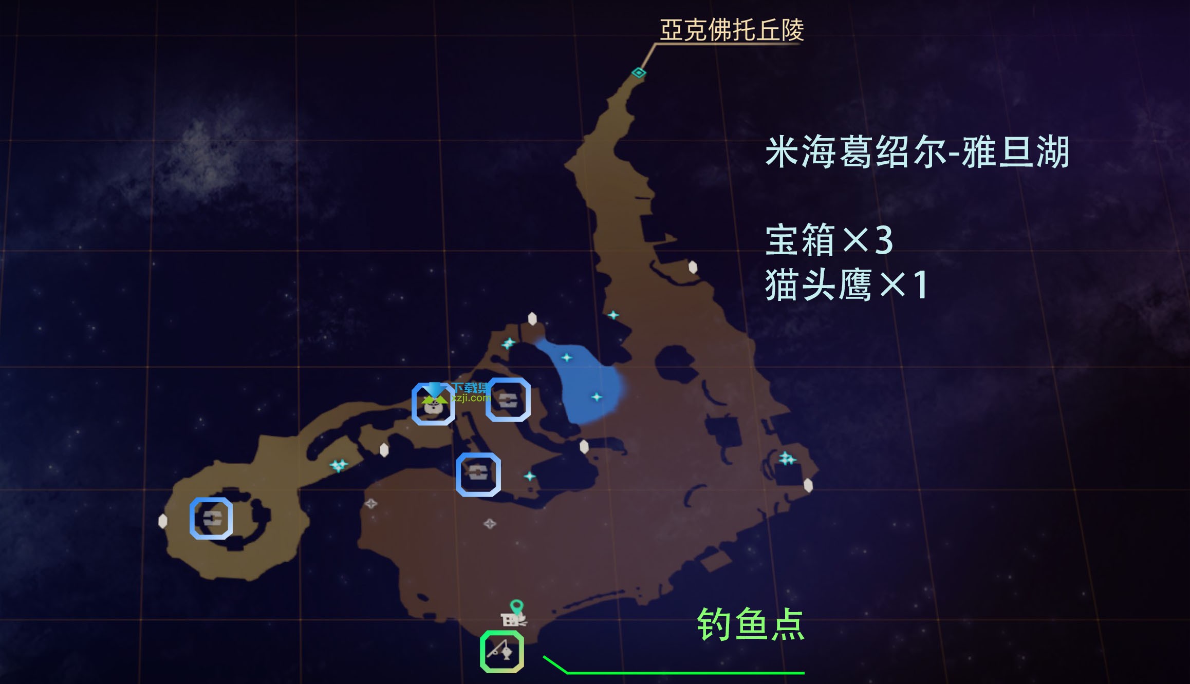 《破晓传说》米海葛绍尔全宝箱猫头鹰位置介绍