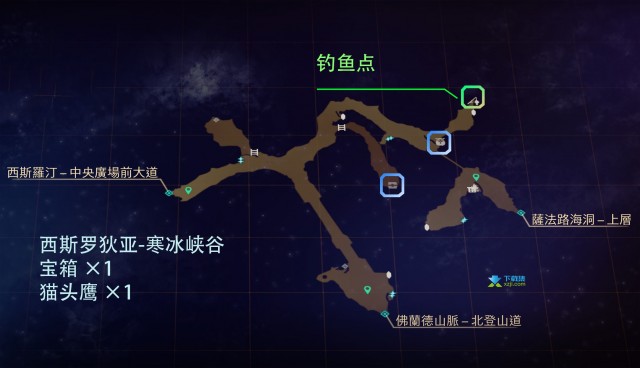 《破晓传说》西斯罗狄亚全宝箱猫头鹰位置介绍