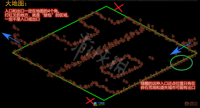 《暗黑破坏神2重制版》游戏第二章蛆虫洞穴入口在哪