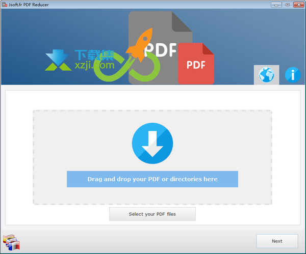 Jsoft.fr PDF Reducer界面1