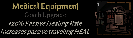 《暗黑地牢2》游戏医疗器械有什么效果