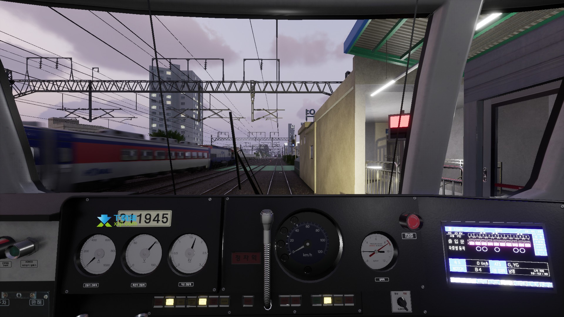 地铁模拟界面2