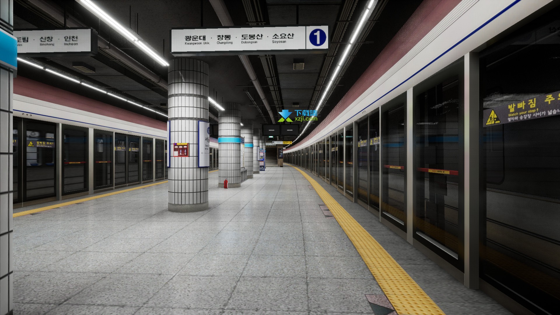 地铁模拟界面3
