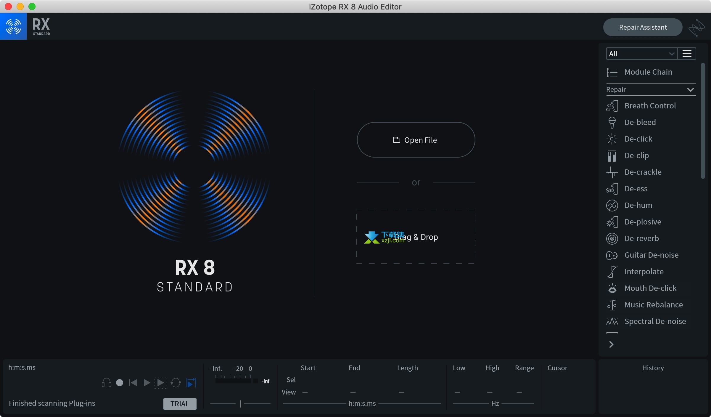 iZotope RX 9 Advanced界面