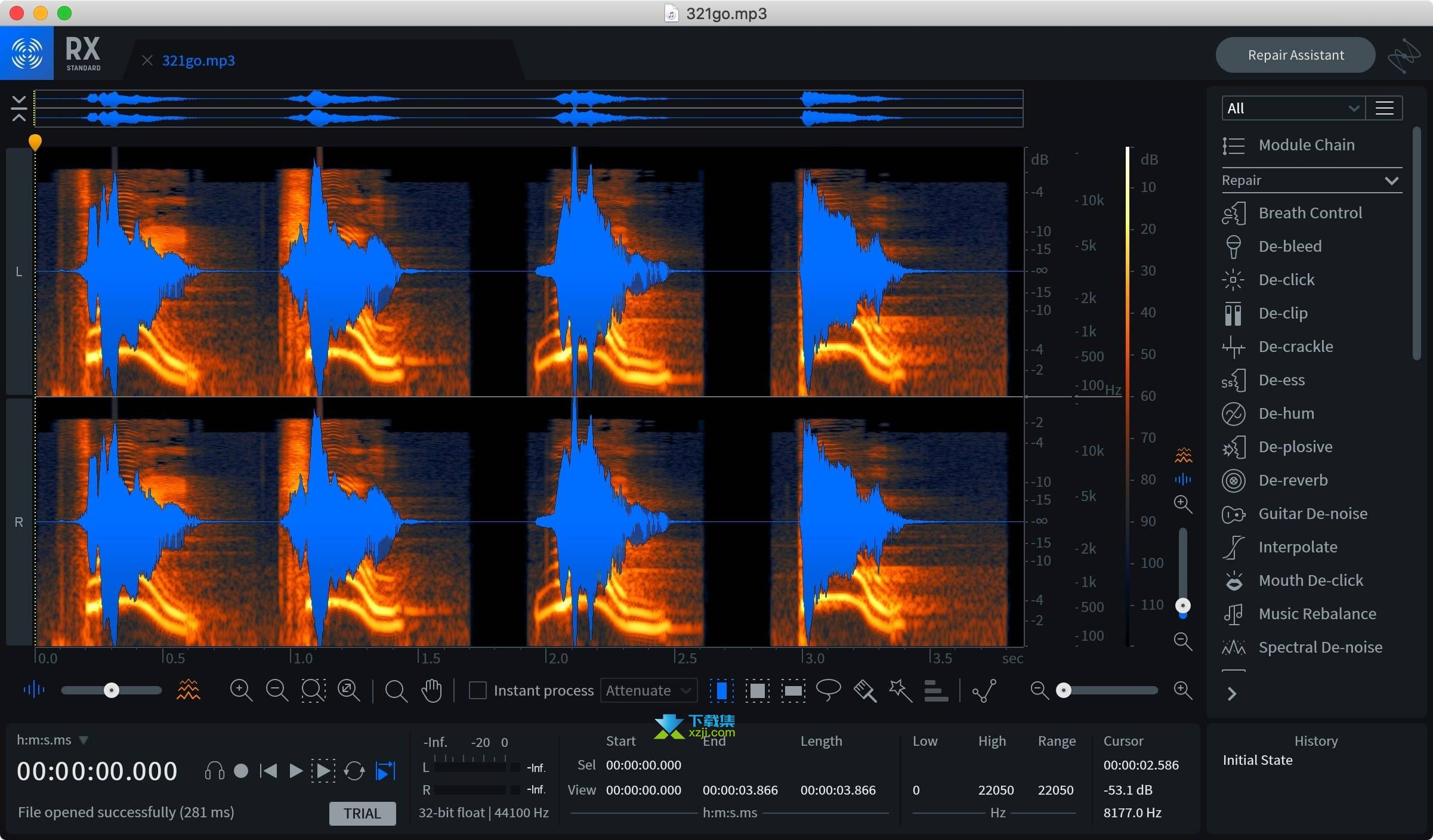 iZotope RX 9 Advanced界面1