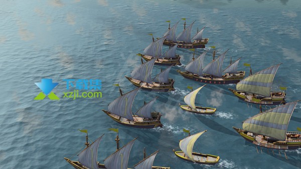 《帝国时代4》游戏中金马海打法介绍